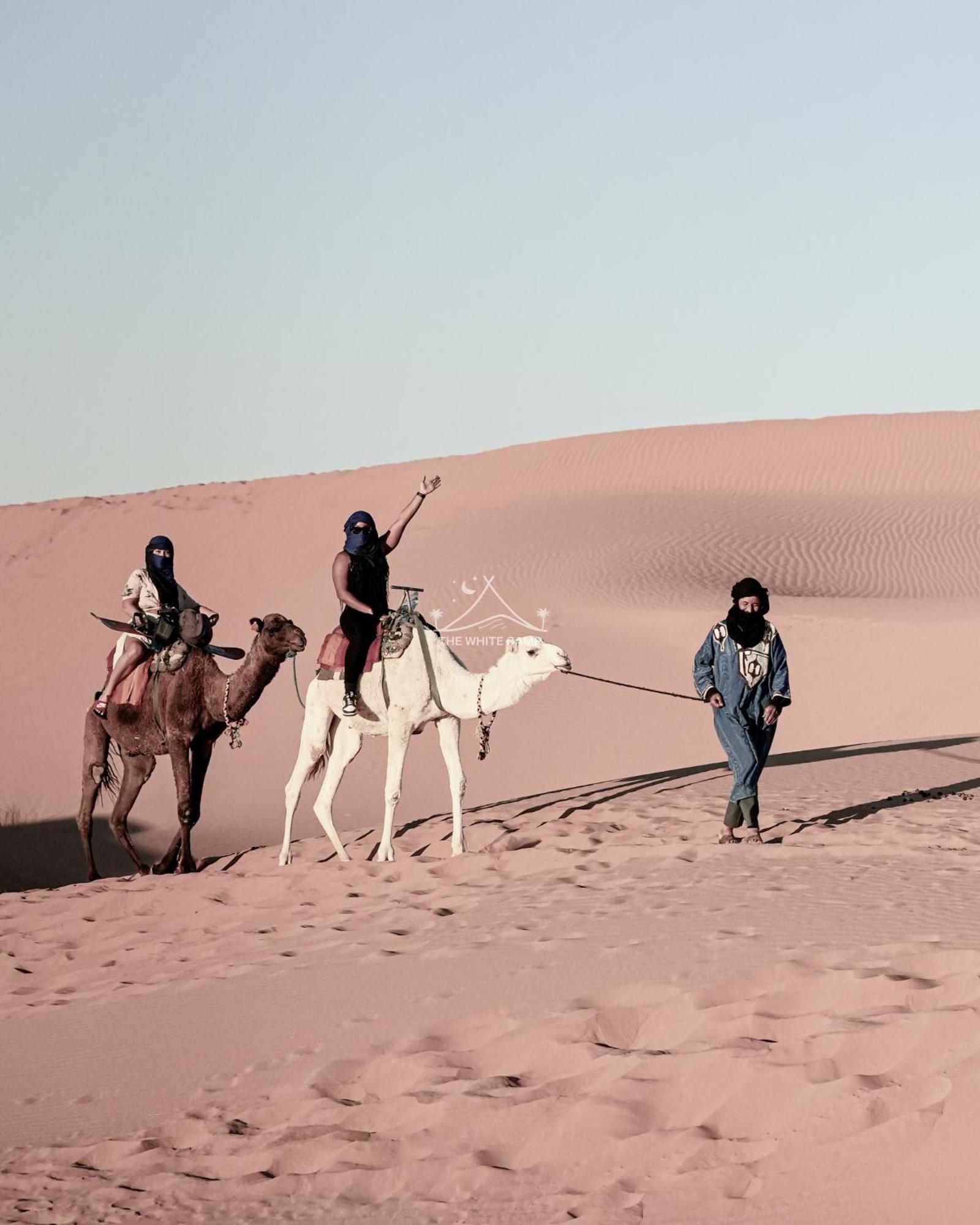 The White Camp - Your Merzouga Luxury Desert Camp & Erg Chebbi Dunes Camel Riding ภายนอก รูปภาพ